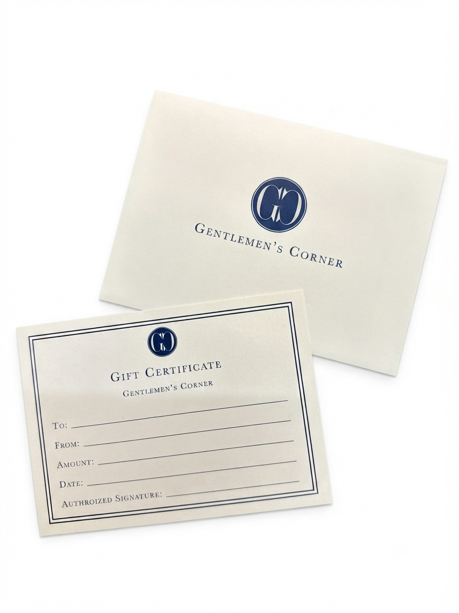 Gentlemen's Corner Gift Card