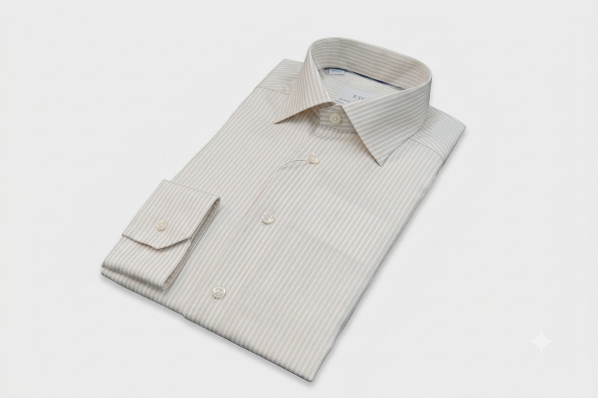 Eton Striped Signature Twill Shirt