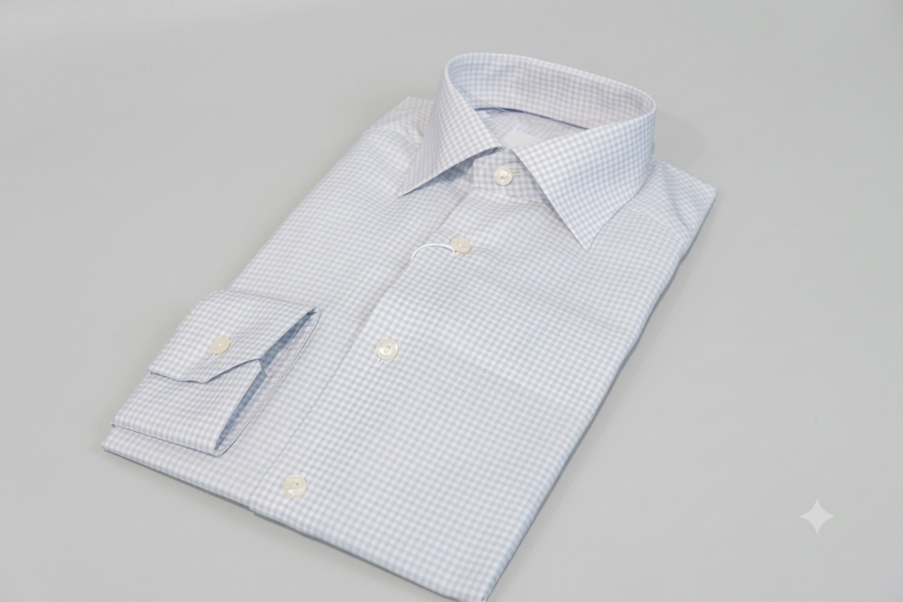 Eton Check Twill Shirt