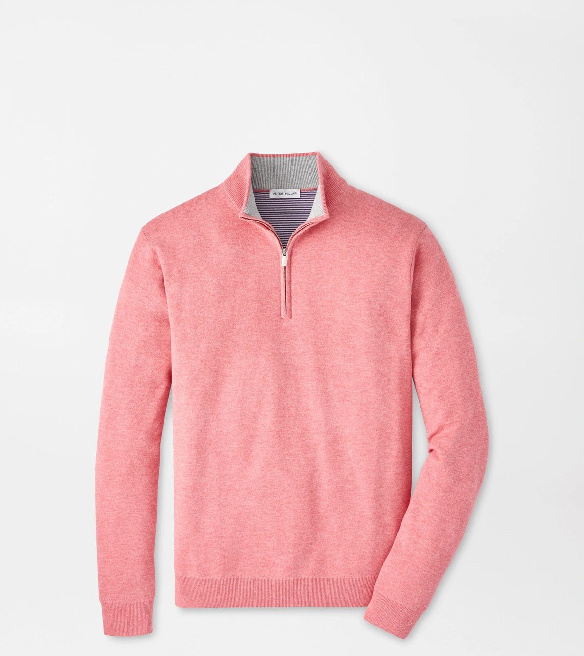 Peter Millar Coolspun Lite Cotton Quarter-Zip Sweater